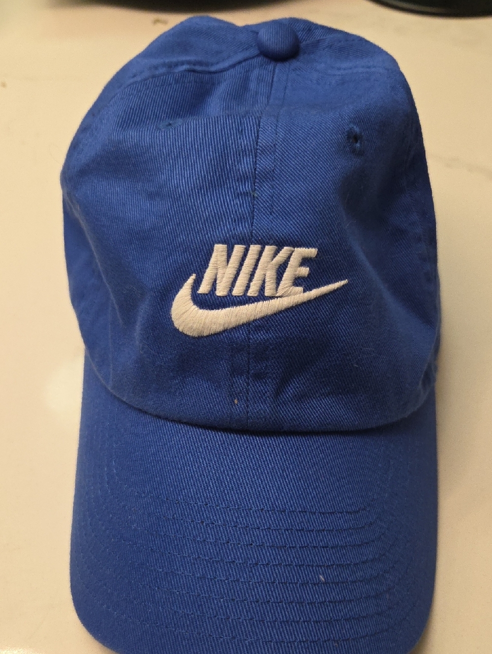 Nike Royal Blue Cap with White Swoosh